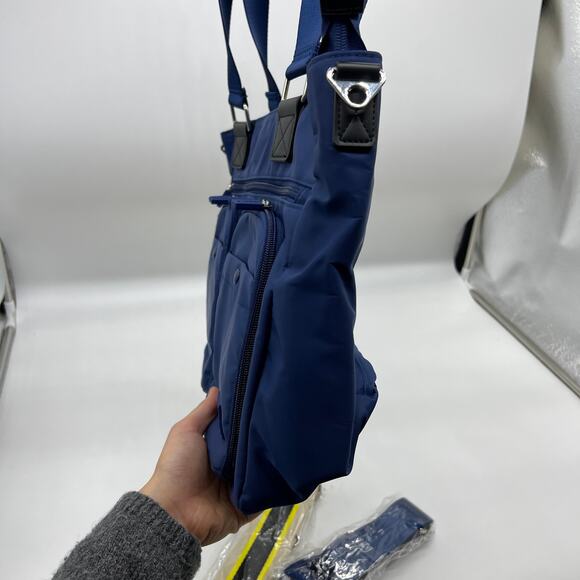 IHKWIP Cargo Catchall Tote with Two Crossbody Straps French Navy - Picture 4 of 15